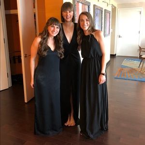 Black Bridesmaid Dress